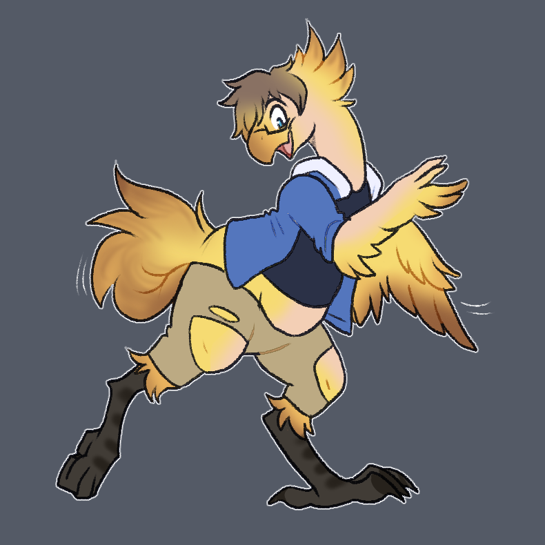 SphinxGate's tweet photo. Patreon Reward!

Chocobo TF for @/Zeelo ! https://t.co/UuOgLdwErn