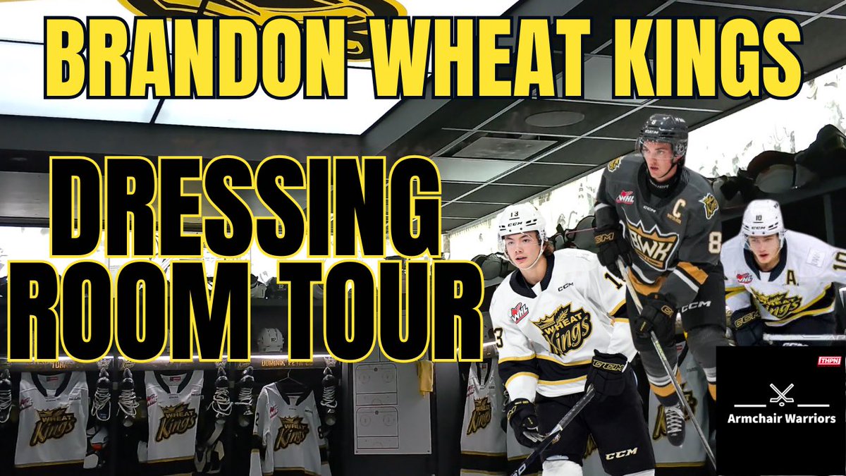 The boys head out to Brandon to check out the Wheat Kings facility! Live on YouTube!!
youtube.com/@armchairwarri…