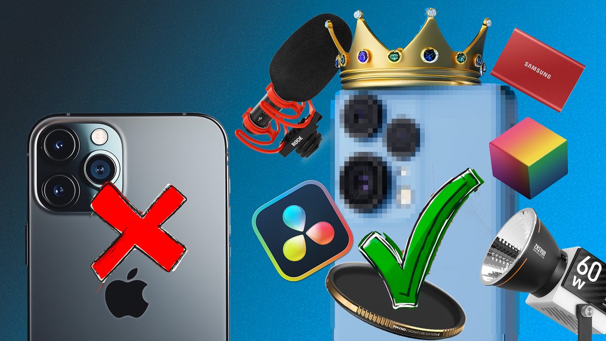 🚨 New Video is up 🎉 Forget the iPhone 16 Pro: Build a Complete Filmmaking Rig for Less and Get 5x Better Quality! 🔥 youtu.be/vjpZVgirIWI