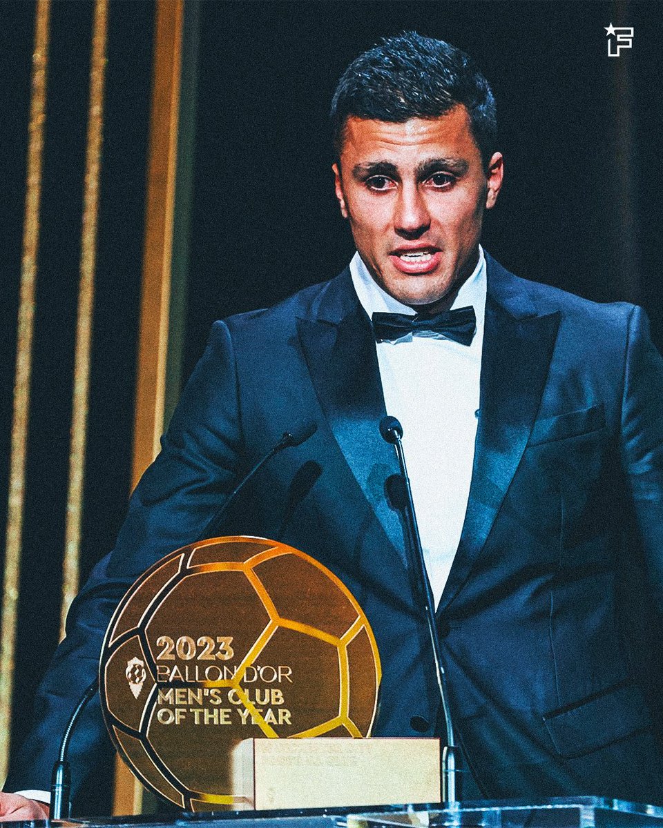 footmercato's tweet photo. Depuis que Rodri a remporté le Ballon d'Or, Manchester City n'a plus gagné aucun match. https://t.co/pmshjpp3DB