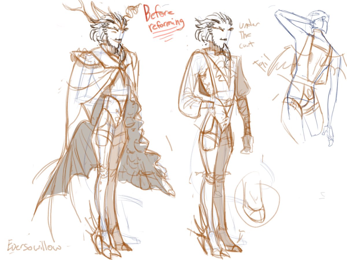 EverSoWillow's tweet photo. My old discord outfit design vrs the new (still in progress) one
#mlp #mylittlepony #discordmip #goth #werebeast #Dracula #victorianera https://t.co/zVUBQPW49d