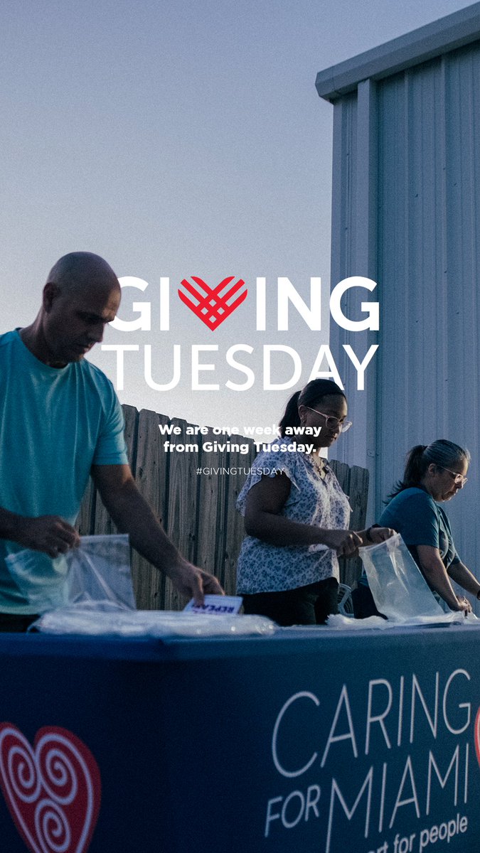 One week until Giving Tuesday on Dec. 3rd! This year, your support will help us get a box truck to expand our Mobile Food Market and serve more families in need.

Let’s make a difference together!
caringformiami.donorsupport.co/page/FUNZUWPYT…