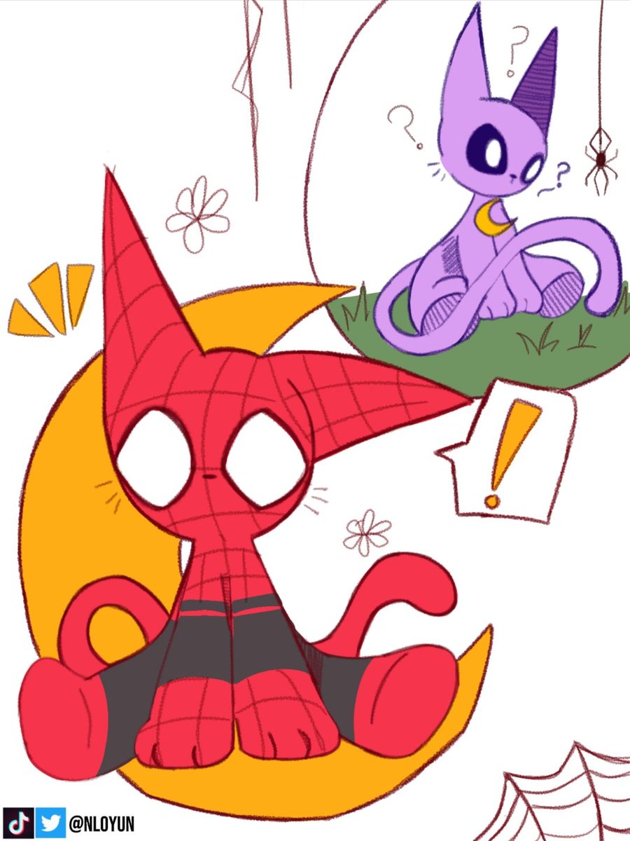 Nloyun's tweet photo. Cat-Spider  oh no sé cómo llamarlo 🕷️❤️❤️🕸️ Es uno de mis favoritos

 #PoppyPlaytime #PoppyPlaytime3 #PoppyPlaytimefanart #Poppy #PlaytimeCapítulo3 #catnap #NightmareCritters #nightmarecritter  #fanart https://t.co/WtL05mk9MD