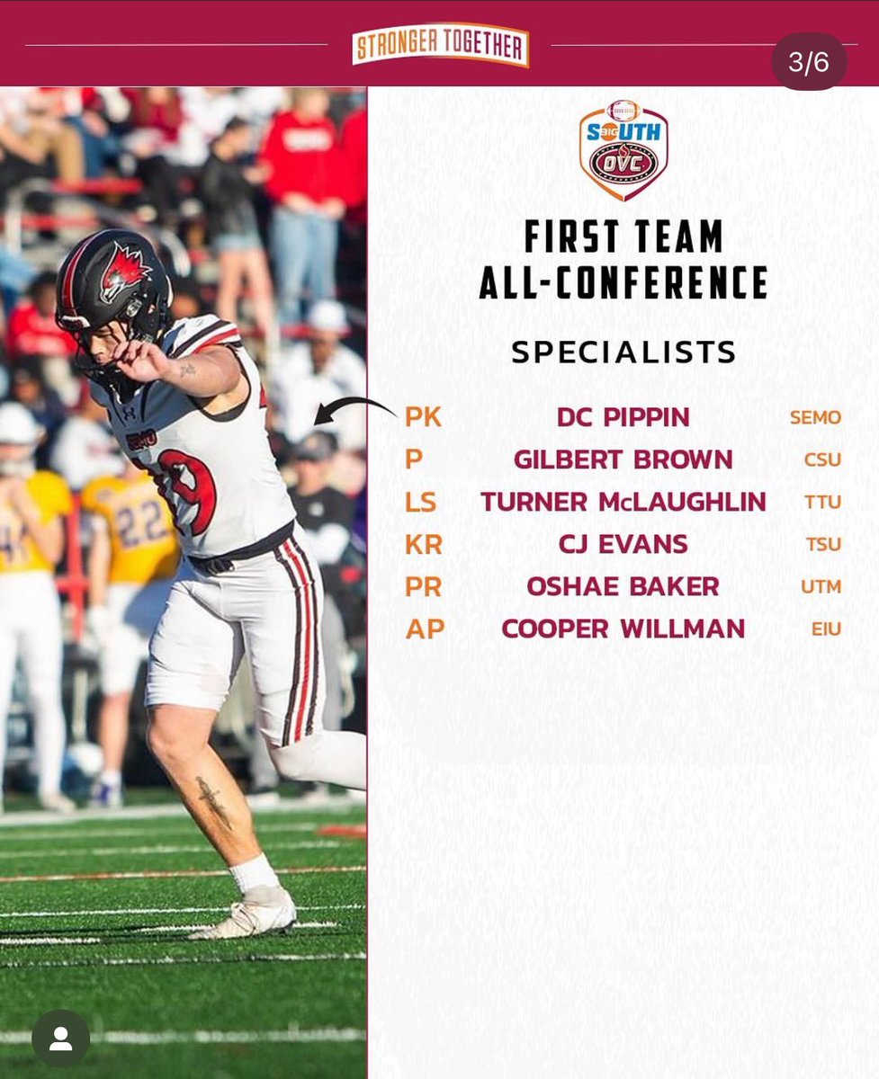 One_On_One_Kicking_Pensacola (@oneononepcola) on Twitter photo Congrats to our guy <a href="/TurnerMcLaugh1/">Turner McLaughlin</a> on getting 1st team All-Conference Honors as a FRESHMAN‼️👀 Keep up the hard work Turner!🔥 <a href="/OneOnOneKicking/">OneOnOne Kicking Camps🏈</a> <a href="/TheBradyHammel/">TheBradyHammel™</a> <a href="/PensacolaLS/">OneOnOne Pensacola</a> <a href="/_Mike_McCabe/">Coach Mike McCabe</a> Congrats to our guy <a href="/TurnerMcLaugh1/">Turner McLaughlin</a> on getting 1st team All-Conference Honors as a FRESHMAN‼️👀 Keep up the hard work Turner!🔥 <a href="/OneOnOneKicking/">OneOnOne Kicking Camps🏈</a> <a href="/TheBradyHammel/">TheBradyHammel™</a> <a href="/PensacolaLS/">OneOnOne Pensacola</a> <a href="/_Mike_McCabe/">Coach Mike McCabe</a>