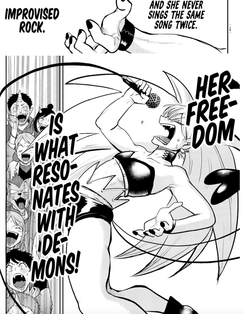 This is a very good antagonist for this manga in general too. Side eye iruma