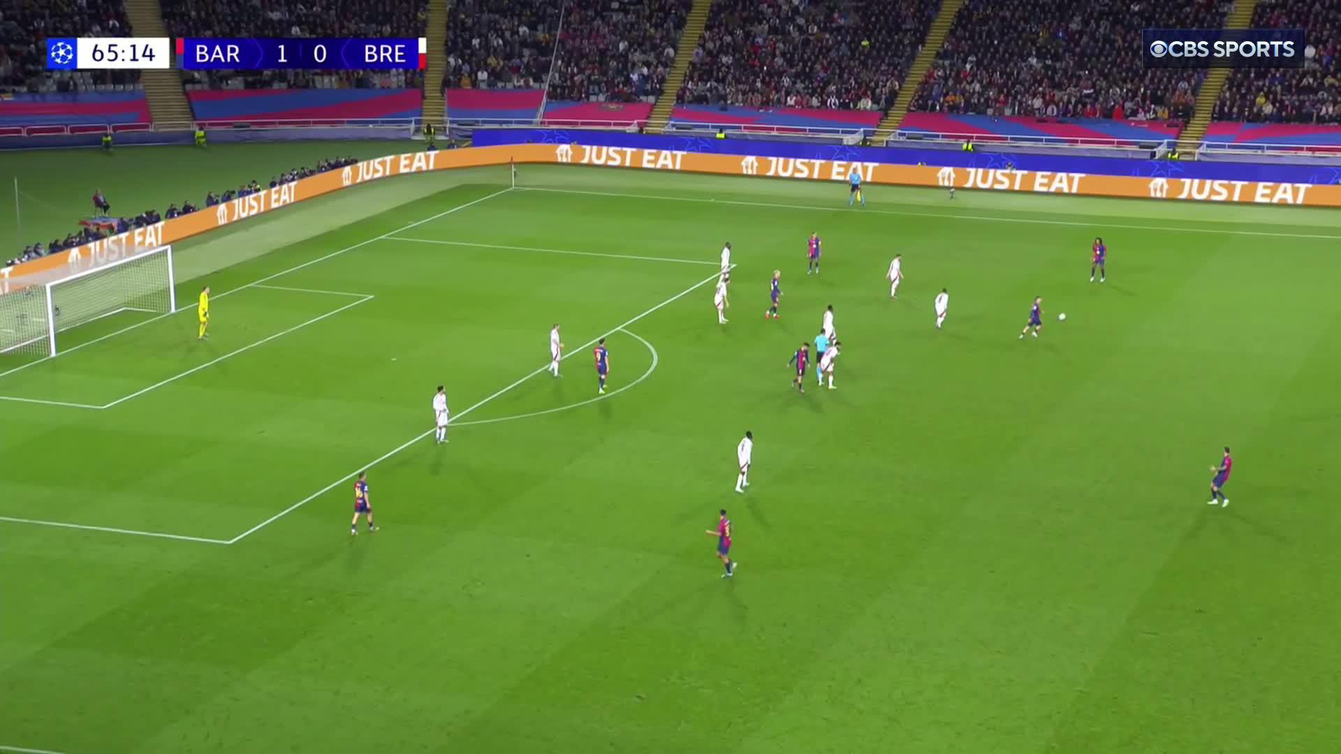 Dani Olmo with superb control and a tidy finish 💫