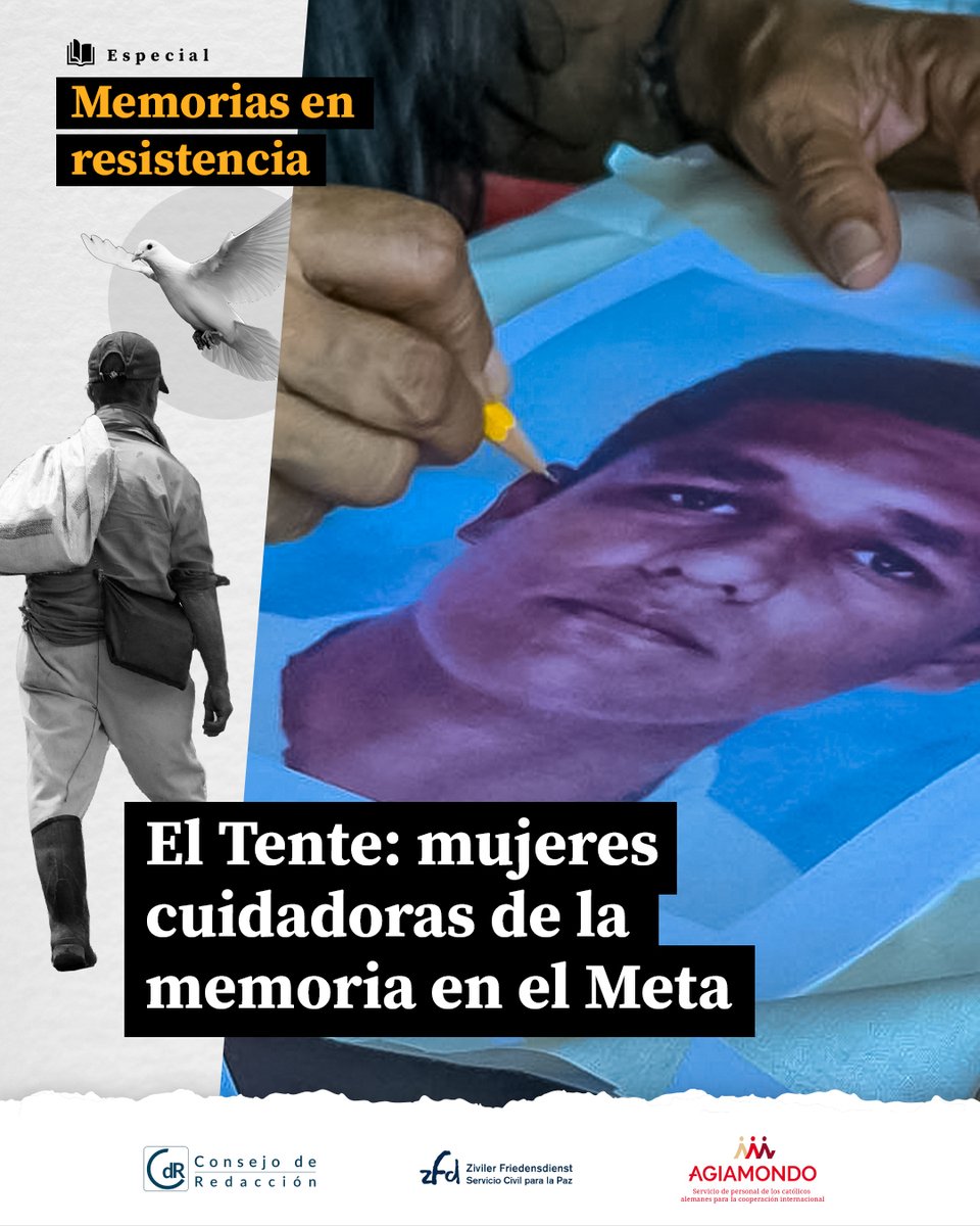 🌱 Teatro, bordados, yoga, manualidades y memoria. Así resisten las mujeres de El Tente, un colectivo del Meta que busca a sus seres queridos desaparecidos y transforma el duelo en acción. 🧵👇