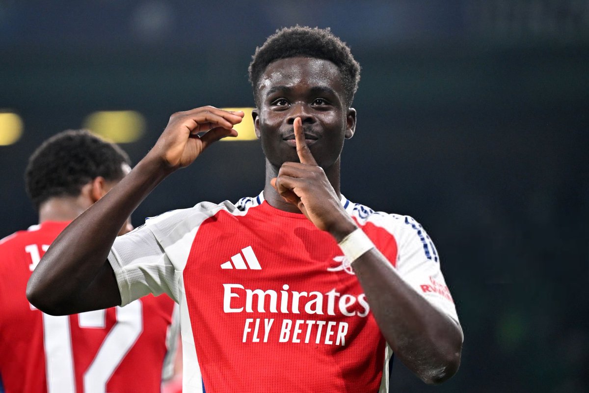 W33ie's tweet photo. Bukayo Saka
 #UCL https://t.co/xLgwtNGHEr