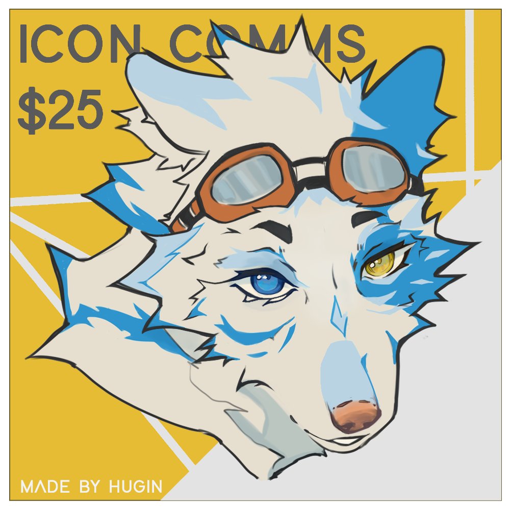 JP_Hugin's tweet photo. Hii!! I'm Hugin. This is my first time opening commissions here. I offer two spots. Please dm me if you're interested. 
#furry #furryartist #Commission https://t.co/OBJrosAs0H