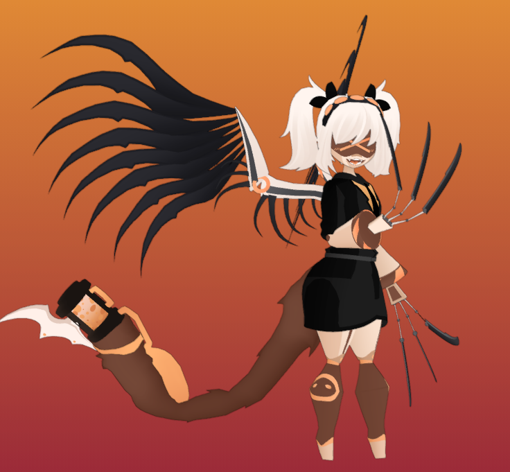 AureleianError's tweet image. &apos; On The Winning Side . . &apos; 
#MurderDrones #VRChat #commissionsopen