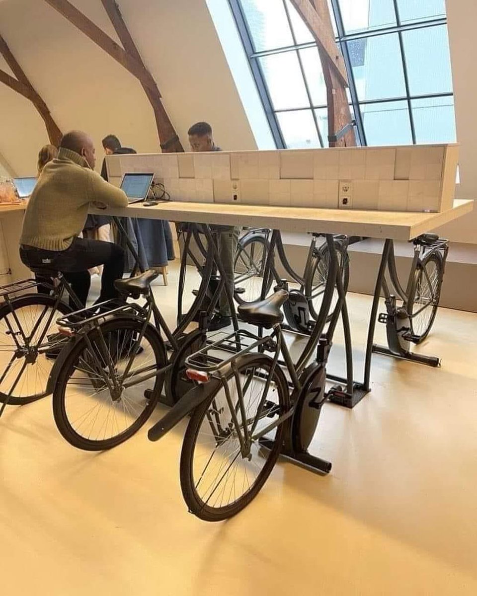 We need this everywhere!! Charge your devices by your own exercise.. very cool!!