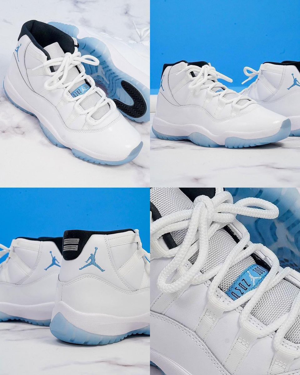 JustFreshKicks's tweet photo. 2024 Air Jordan 11 Retro "Columbia" shock drop incoming 🥶🧊 

INFO: https://t.co/Z18ZLWSmR4 https://t.co/zAHAaWu7iv