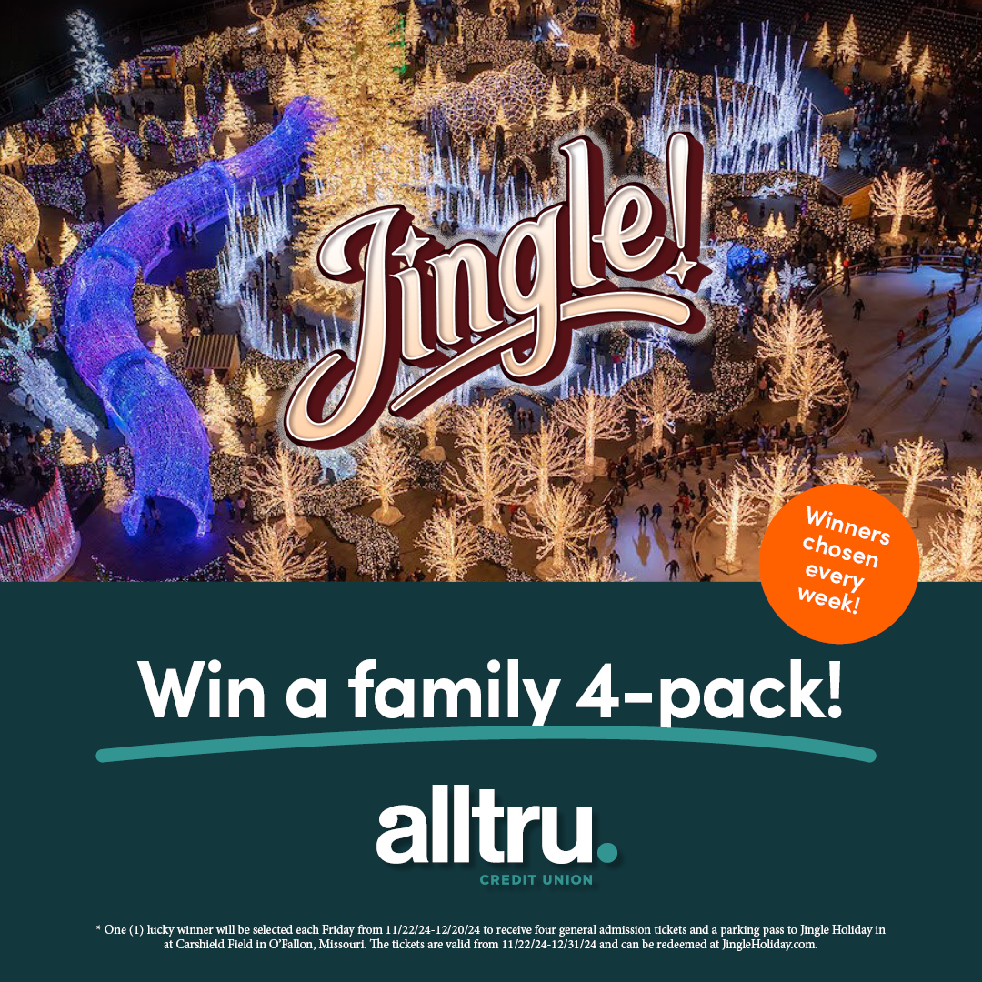 betterwaytobank's tweet photo. The #holidayseason is here and #JINGLE! is coming to St. Louis for the first time at #CarShieldField.
Enter to #win four tickets with preferred parking to JINGLE! now, https://t.co/JEqhNBgn5Z. One lucky #winner will be randomly selected each Friday from 11/22 through 12/20. https://t.co/MEdTbxdkxp