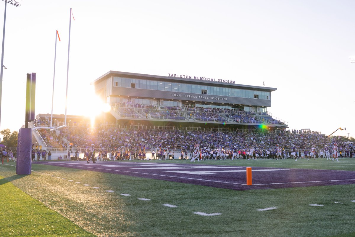 Tarleton State University (@tarletonstate) on Twitter photo Come be a part of history! Pack Memorial Stadium this Saturday for the first NCAA Division I playoff game in <a href="/TarletonFB/">Tarleton State Football</a> program history.
🎟️ bit.ly/3OlElkp
#TarletonState #BleedPurple #Tarleton125 Come be a part of history! Pack Memorial Stadium this Saturday for the first NCAA Division I playoff game in <a href="/TarletonFB/">Tarleton State Football</a> program history.
🎟️ bit.ly/3OlElkp
#TarletonState #BleedPurple #Tarleton125