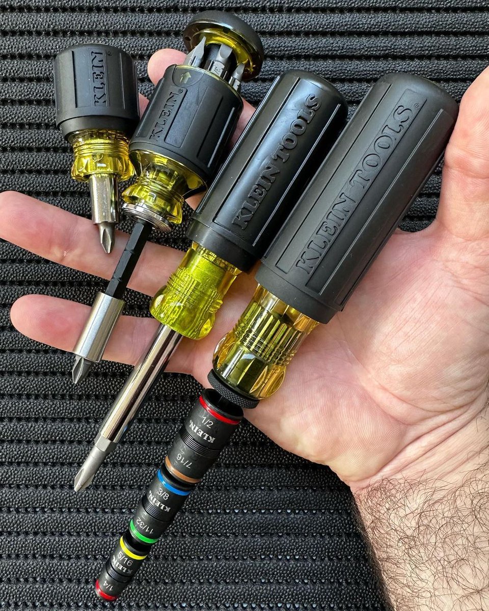 KleinToolsMex's tweet photo. Versatilidad en cada giro 🪛Descubre un mundo de posibilidades, desde ajustes precisos hasta reparaciones rápidas
@ dossiedasferramentas
#herramientas #electricista #KleinTools #industrial #industria #construccion #destornillador #desarmador #multipunta #dadosdeimpacto #puntas https://t.co/A4HhhvxmEO