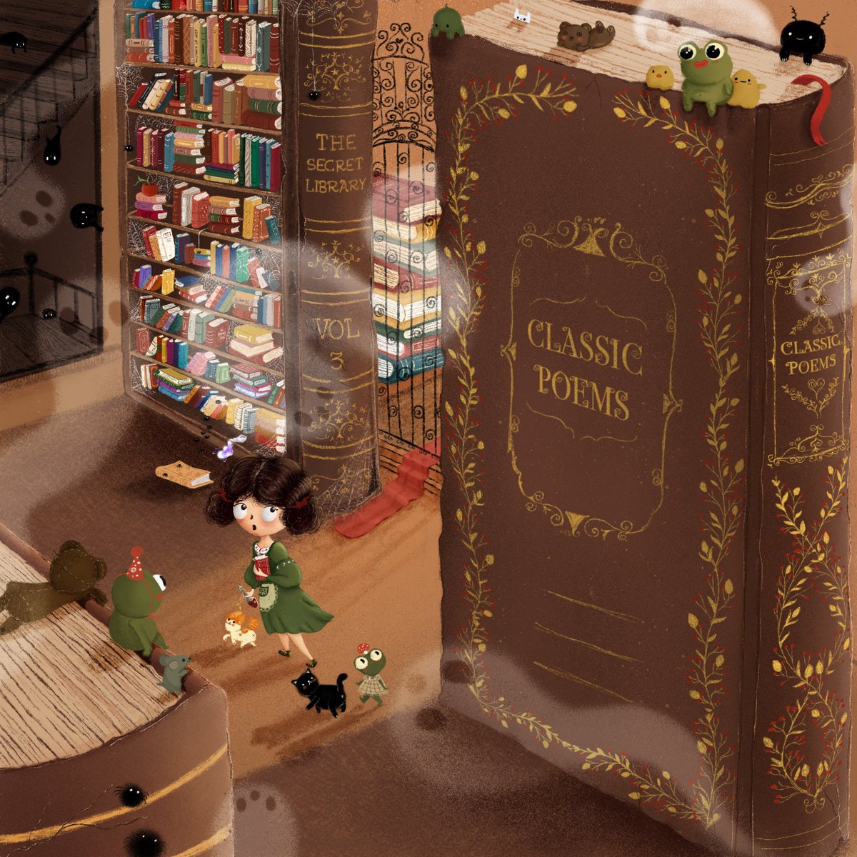 Gm with my new drop on <a href="/exchgART/">Exchange Art</a> 🤎🤍
“Mysterious Gate”

1/1 

Reserve: 4.44 $SOL

I dedicated about a month to creating this piece, the hard work was absolutely worth it. Please take your time to watch the Timelapse and scroll or zoom in to fully appreciate the details.