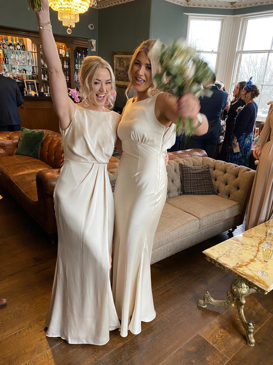 Two of our besties married each other on Saturday and it was absolutely magical! A beautiful white wedding. A day filled with love and laughter 🥰💒 #BridesmaidDuties