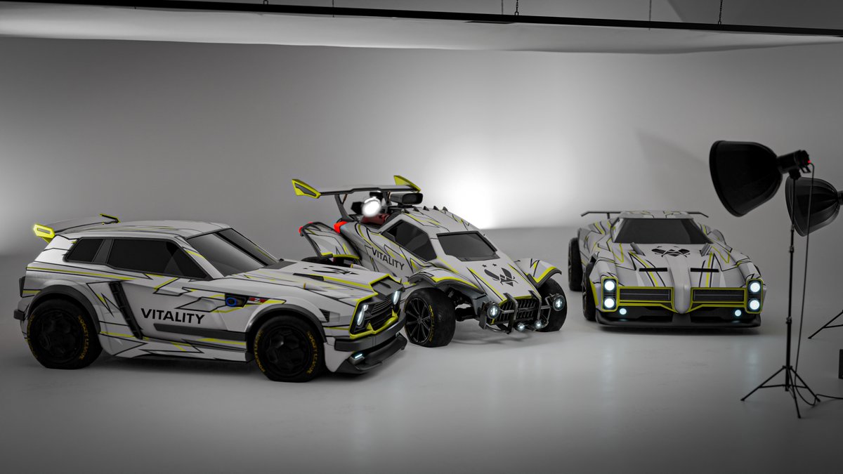 OtterGraphics13's tweet photo. The third star on the way? 💛🖤
@TeamVitality  @RL_Vitality  decals set concept 🐝
.
@zenrll 
@M0nkeyM00n 
@exotiikrl 

@Kassio_RL 
@cailhol_hugo 
.
#VforVictory #VITWIN #RLCS #Decals
.
Likes and Retweets appreciated ❤️🦦 https://t.co/P6pSxeF88W
