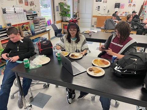 Happy Thanksgiving! 🦃🍽 We had our annual Thanksgiving feast hosted by the staff. Some students helped out and brought some goodies along with helping set up and clean up! What an amazing tradition! We also celebrated our Key recipients, honor roll and merit roll students!