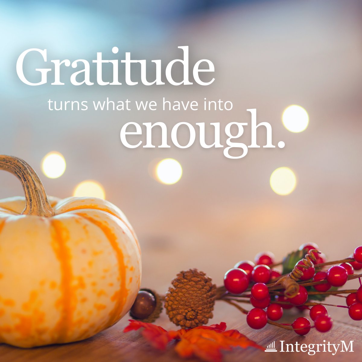 integritym_inc's tweet photo. As we gather to celebrate Thanksgiving, IntegrityM extends heartfelt gratitude to our exceptional team &amp; valued partners.
 
Your dedication &amp; collaboration are the cornerstones of our success. Wishing all a joyous &amp; warm holiday filled with abundant appreciation.
 
#Thanksgiving https://t.co/6cXDh0SeXZ