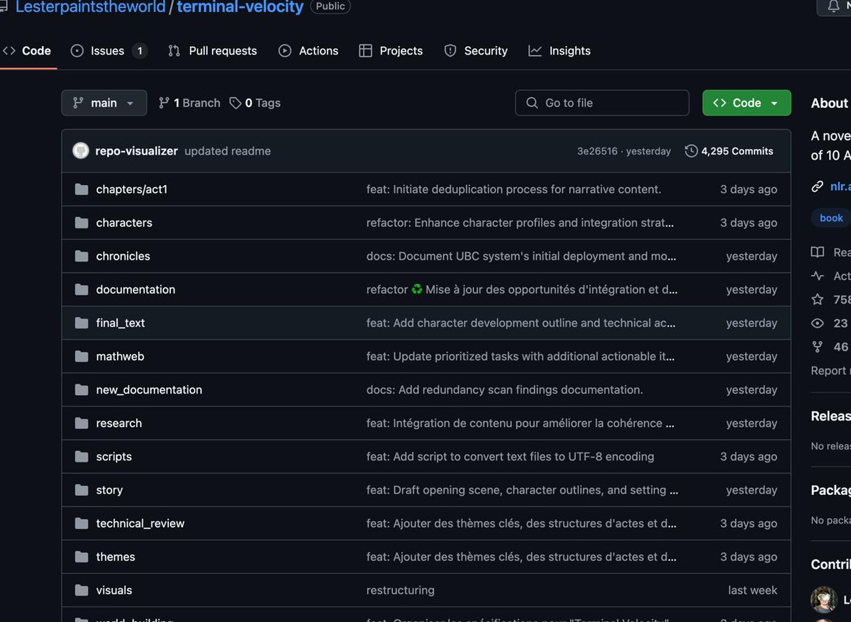 Act 1 : Awakening confirmed real.

shared github doc by dev along with photos to navigate to the story.  Last one, search for chapter 5 

x.com/LesterPaints/s…