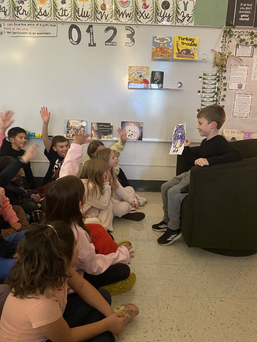 edrewY115's tweet photo. Some thanksgiving fun: we shared our disguised turkeys, had a little thanksgiving play, and spent a lot of time talking about our favorite food, memories, and family. ❤️ So thankful for our little classroom family! @115ccgs https://t.co/jRf6Nm4WHC