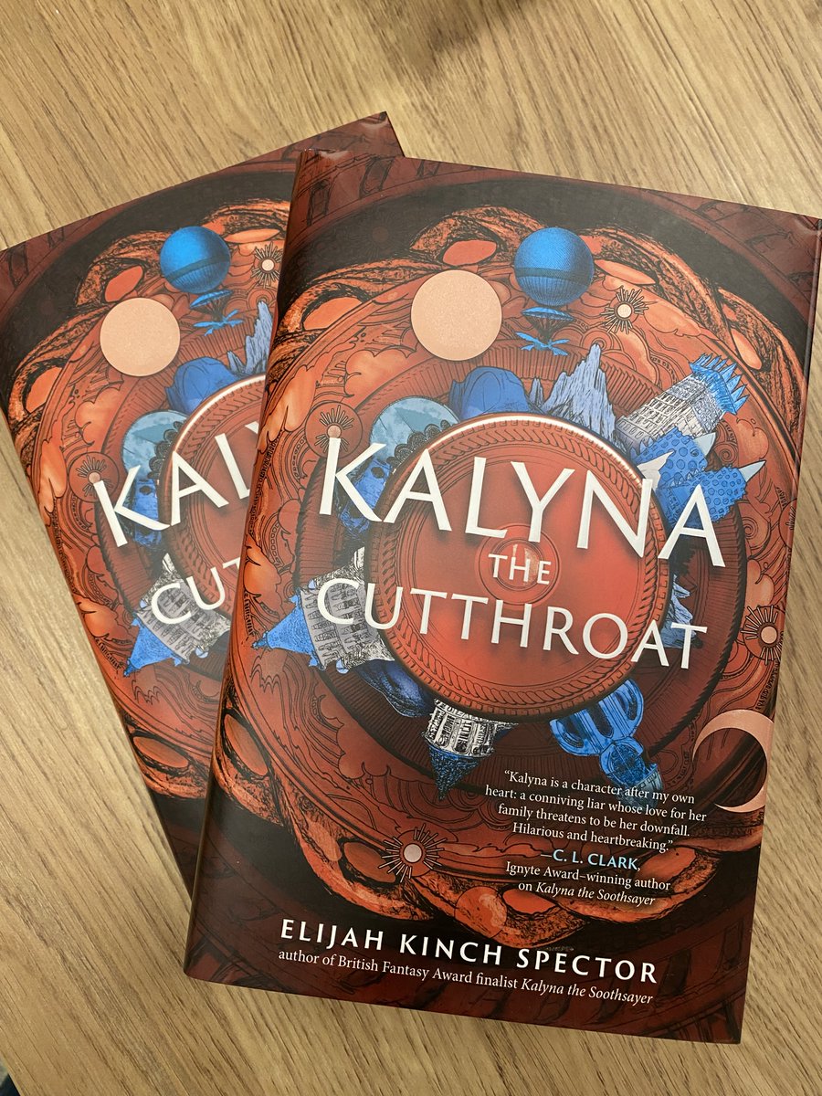 Erewhon Books (@erewhonbooks) on Twitter photo Happy book birthday to <a href="/ElijahKSpector/">Elijah Kinch Spector</a> & his 2nd novel, KALYNA THE CUTTHROAT!
Described by the author as "a queer adventure about utopian communism," we hope you enjoy your return to the Tetrarchia, Radiant Basket of Rainbow Shells & of course, Kalyna!
bookshop.org/p/books/kalyna… Happy book birthday to <a href="/ElijahKSpector/">Elijah Kinch Spector</a> & his 2nd novel, KALYNA THE CUTTHROAT!
Described by the author as "a queer adventure about utopian communism," we hope you enjoy your return to the Tetrarchia, Radiant Basket of Rainbow Shells & of course, Kalyna!
bookshop.org/p/books/kalyna…