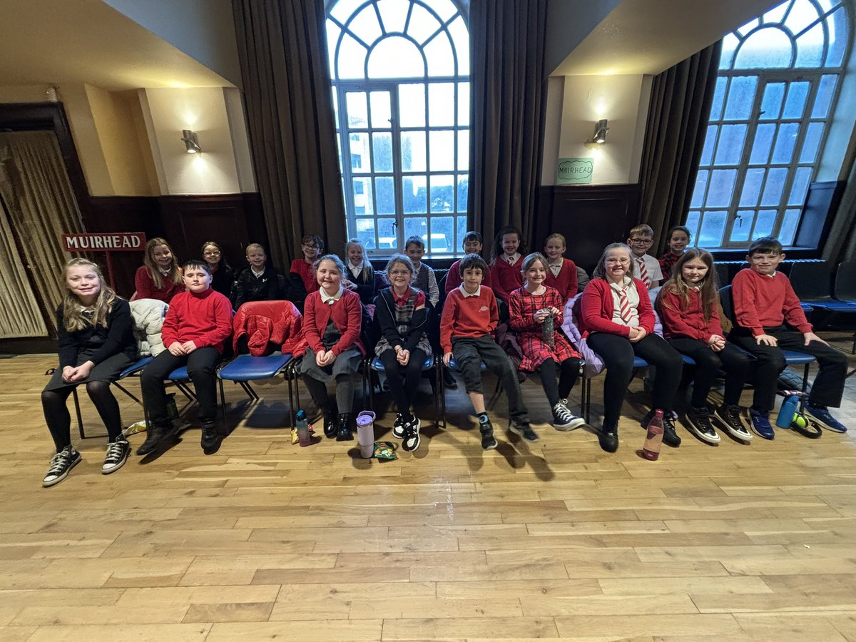 muirhead_ps's tweet photo. Primary 5 had a fantastic morning at the @TroonRoundTable Day of Dance at Troon Town Hall, on Monday. Thanks to all our friends and family who came to watch the children perform all nine social dances. Well done Primary 5! https://t.co/1U5jOKZhps