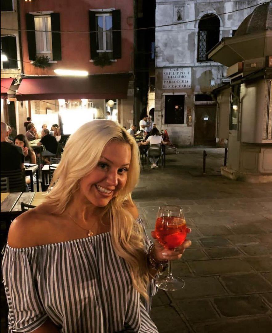 Savoring the moment, one sip at a time.