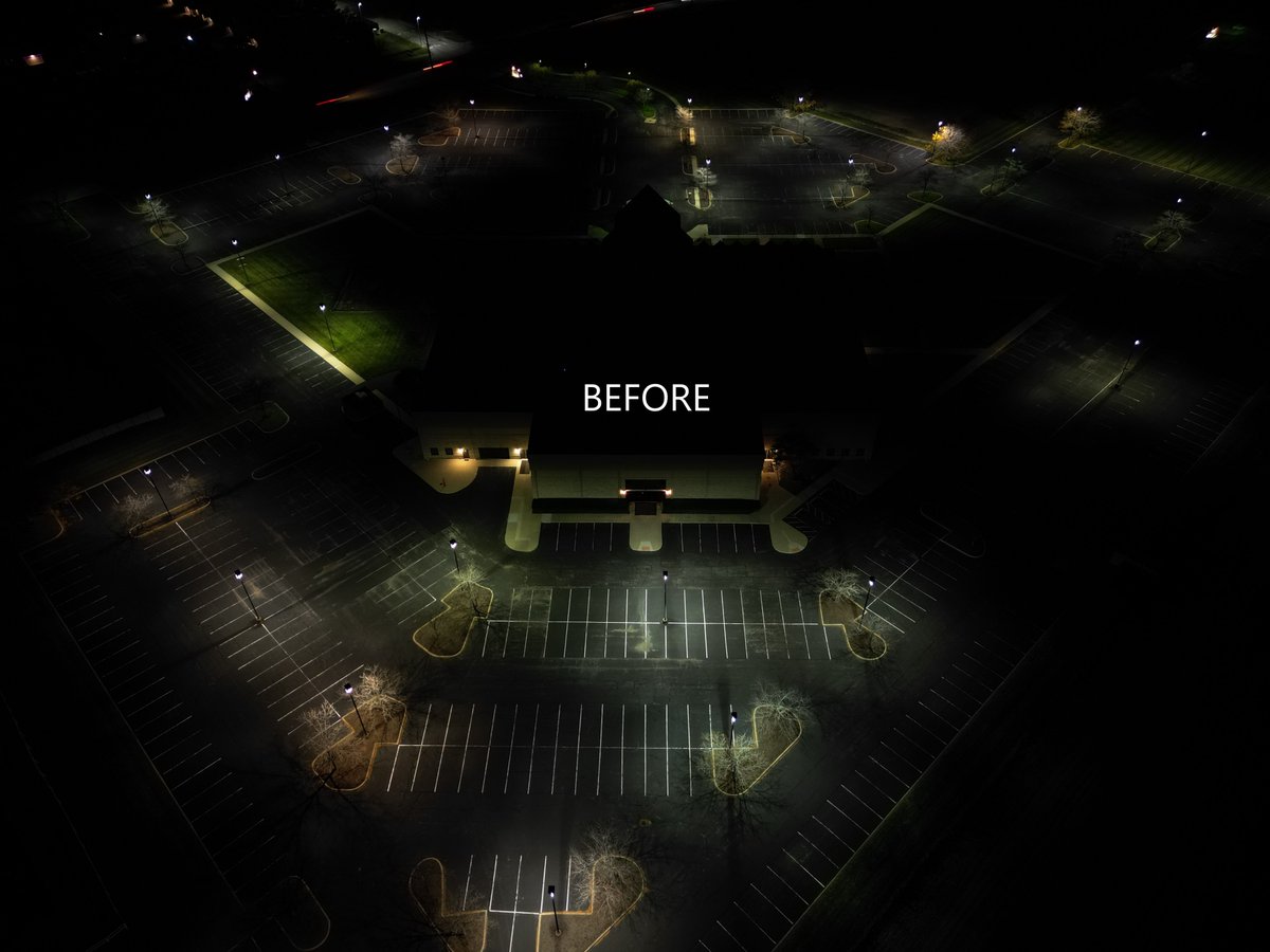 MarvelLighting's tweet photo. Who can resist a #beforeandafter reveal? Eastern Star Church is now sparkling with new exterior lighting at their Fishers campus. 🌟 https://t.co/F491VDDsu1