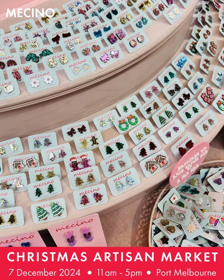 🌟\\// 2024 Christmas Artisan Market \\//🌟

 ❤ Meet our Vendors: 
🎄Alexis &amp; Charli @alexisandcharli 
🎄Mecino @mecino_jewellery

🗓 Date: Dec 7th
📍 Location: Bay Street in Port Melbourne
🕒 Time: 11 AM - 5 PM
🎁 More Info: 3207port.com.au/blog/christmas…

#3207PORT <a href="/cityportphillip/">City of Port Phillip</a>