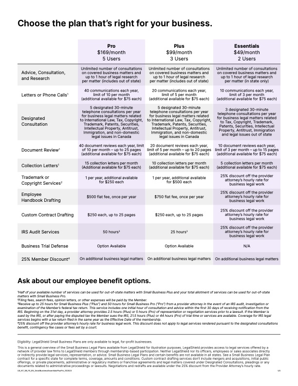 LB_IndAssociate's tweet image. Business Coaches &amp;amp; Consultants: You Can Create an Additional Income Stream!!!

You can create an additional income stream, by helping your small business clients get affordable access to legal services with a LegalShield Small Business Legal Plan Membership.

There are 3…
