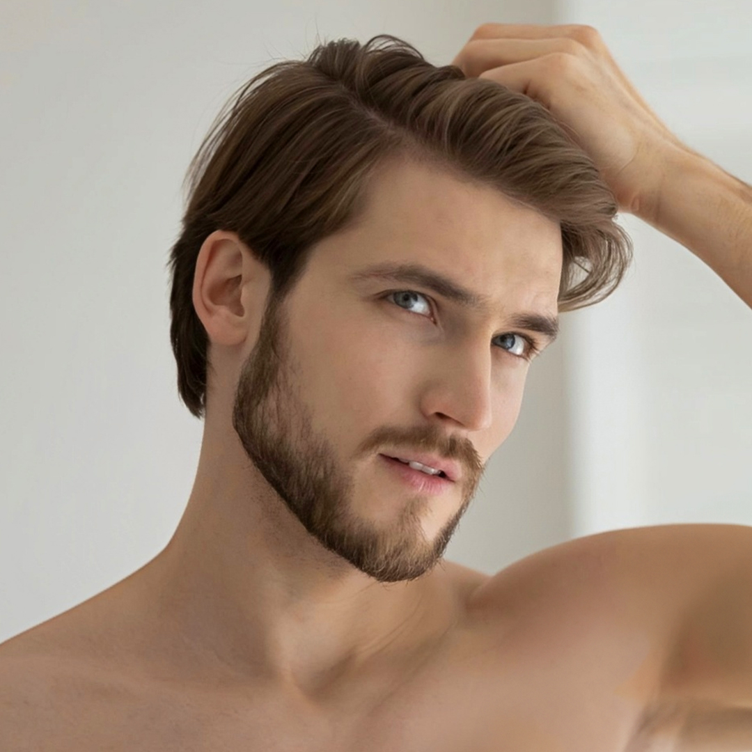 Blackwoodformen's tweet image. Say goodbye to oily and thin hair with our Active Man Daily Shampoo! 🧑🏻 Our #BotanicalBoost formula, enriched with rice extract and Panax ginseng, regulates excess oil, promotes healthy hair growth, and improves blood circulation for fuller, voluminous locks. 🌿#haircare #shampoo