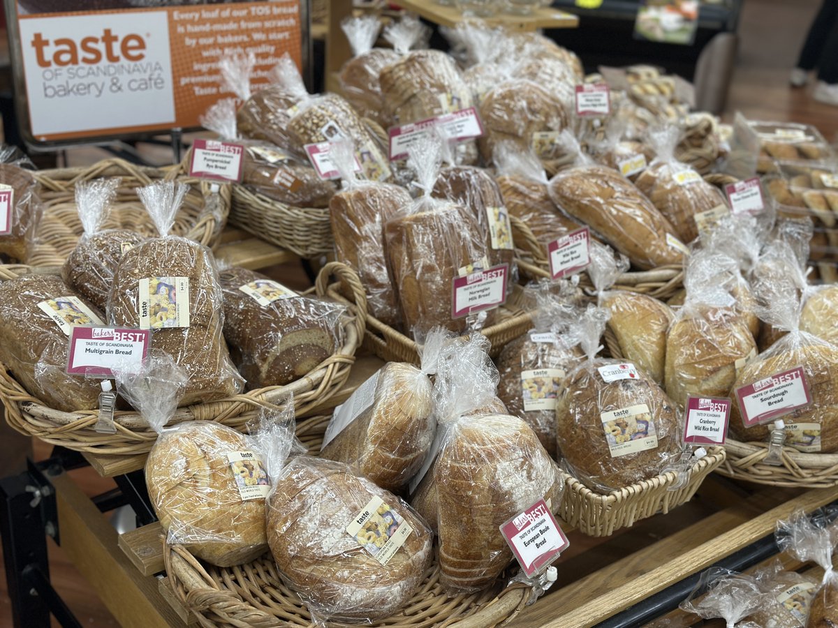 Buns, rolls and breads from Taste of Scandinavia - available while supplies last!
