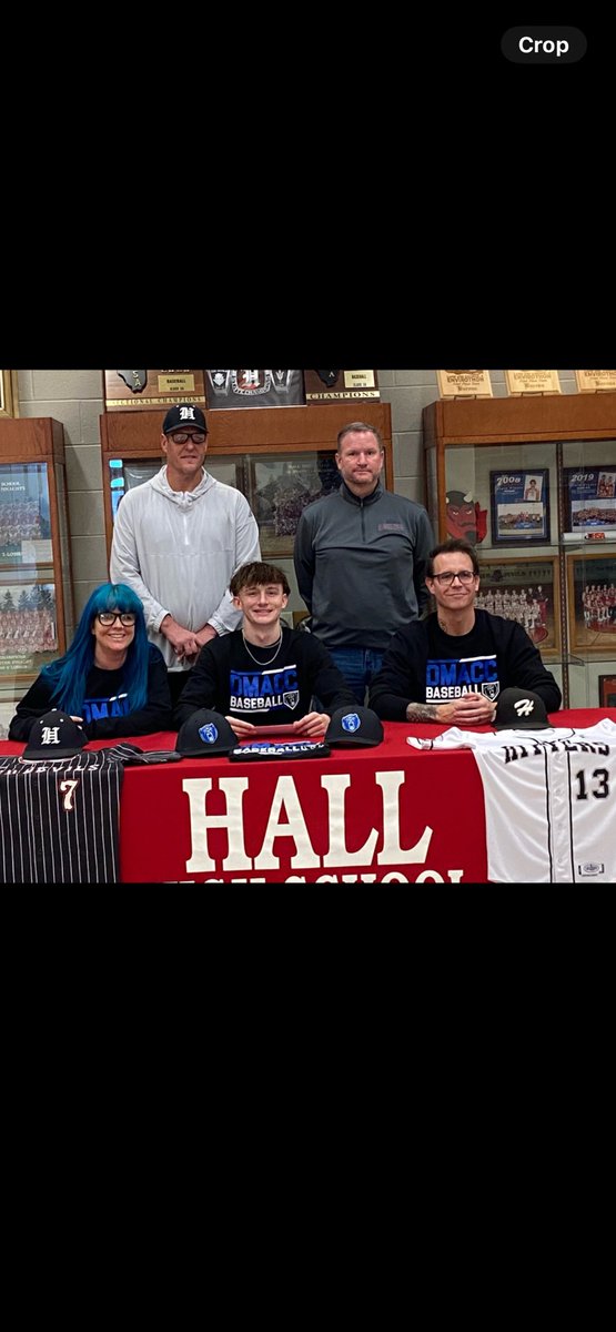 Congrats Izzaq Zrust on his signing day with DMACC! Best is yet to come ⚾️ 🔥for this LHP