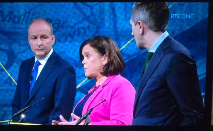 Mary Lou is fearless. Stuck in the middle of these two slippery power hungry  animals. What a woman and what a leader she would be #leadersdebate #rtept