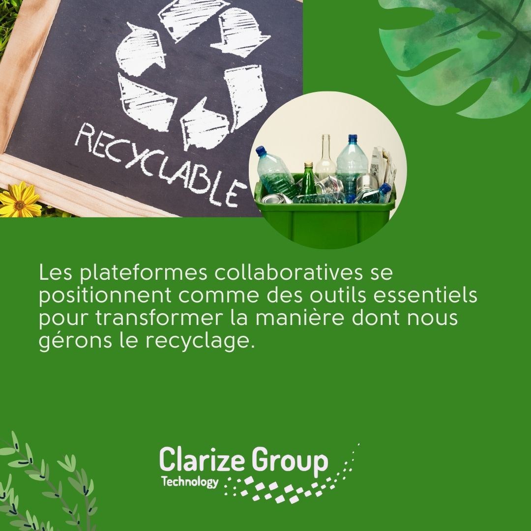 ClarizeGroup's tweet image. Saviez-vous que le recyclage peut être simplifié grâce à des outils numériques ? 💻

🌟 Ensemble, réinventons le recyclage et faisons la différence pour notre planète ! 🌿

#Recyclage #Durabilité #InnovationCollaborative #TechForGood #Environnement