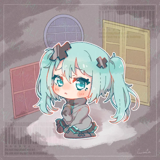 劇場版ミクちゃんーー!!!グッズ情報でましたねー!!!!みんな可愛いー!!#イラスト #プロセカ  #prsk_FA #1日1絵 #毎日投稿   #初音ミク   #劇場版プロセカ 