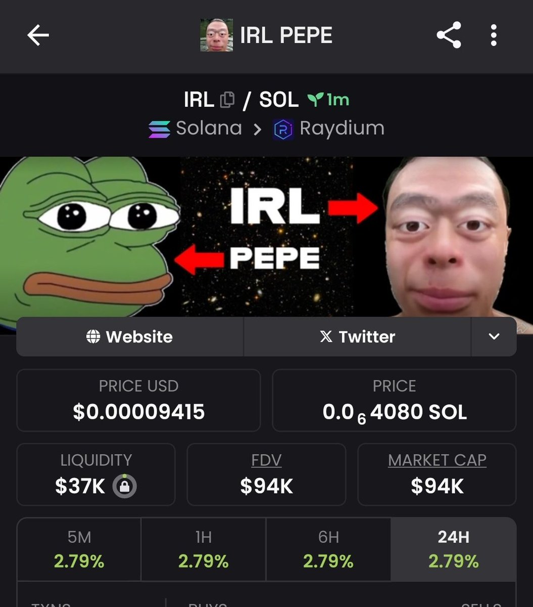 shr3der's tweet photo. DEV DUMPED FOR 13$ "PROFIT" LMAO
Send this up with heist
It's just funny af
#irlpepe
$IRL
GiQUm7ssA5tz5HYGZWtUB7Yde58yUoSvqoCc7c1bpump https://t.co/eAf7xXG1mf