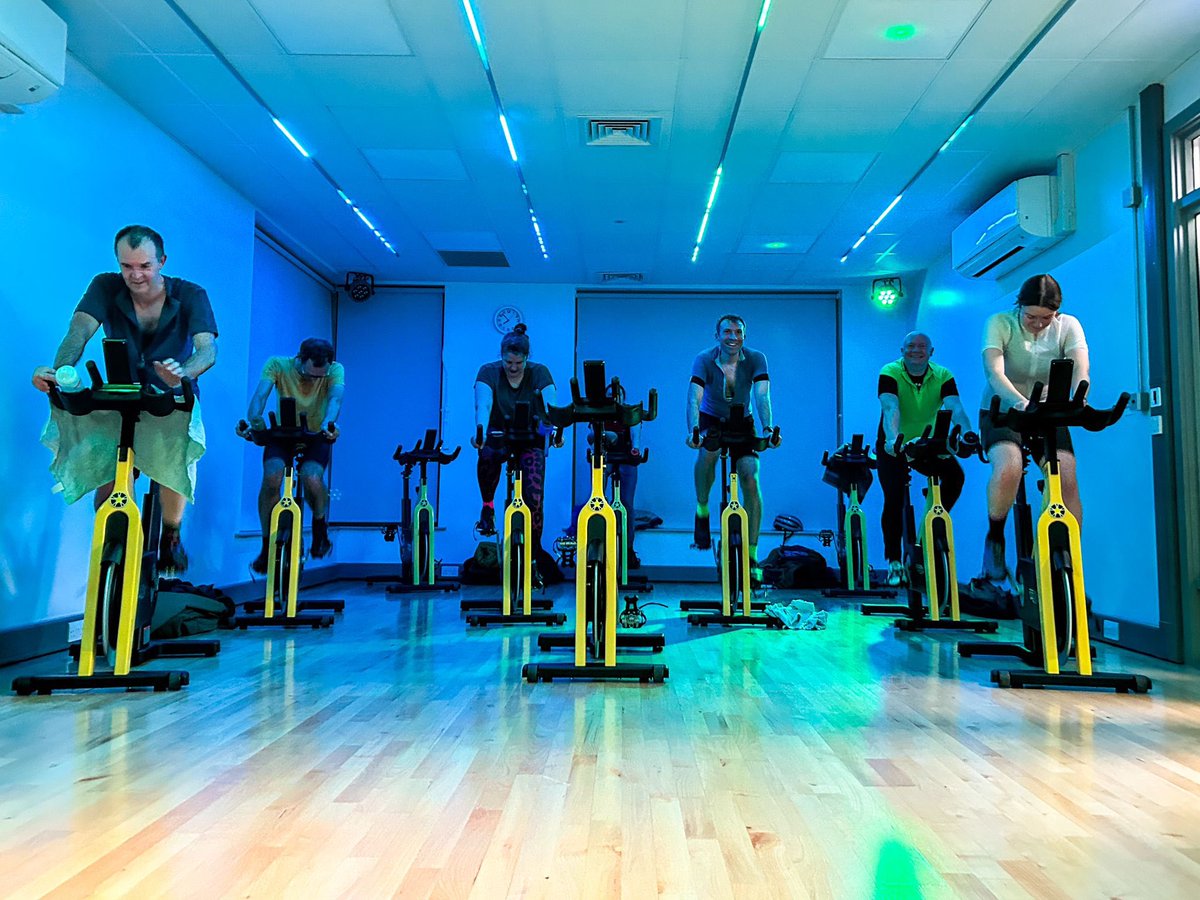 York Rouleurs (@yorkrouleurs) on Twitter photo Spin class!
A new weekly addition to our Club schedule for winter - Tuesday night group spin <a href="/Better_York/">Better York</a>
A chance to dance on the pedals and get the heart rate up. All with lots of laughs.
A great way to keep motivated over the cold winter months. Bring on next year! Spin class!
A new weekly addition to our Club schedule for winter - Tuesday night group spin <a href="/Better_York/">Better York</a>
A chance to dance on the pedals and get the heart rate up. All with lots of laughs.
A great way to keep motivated over the cold winter months. Bring on next year!