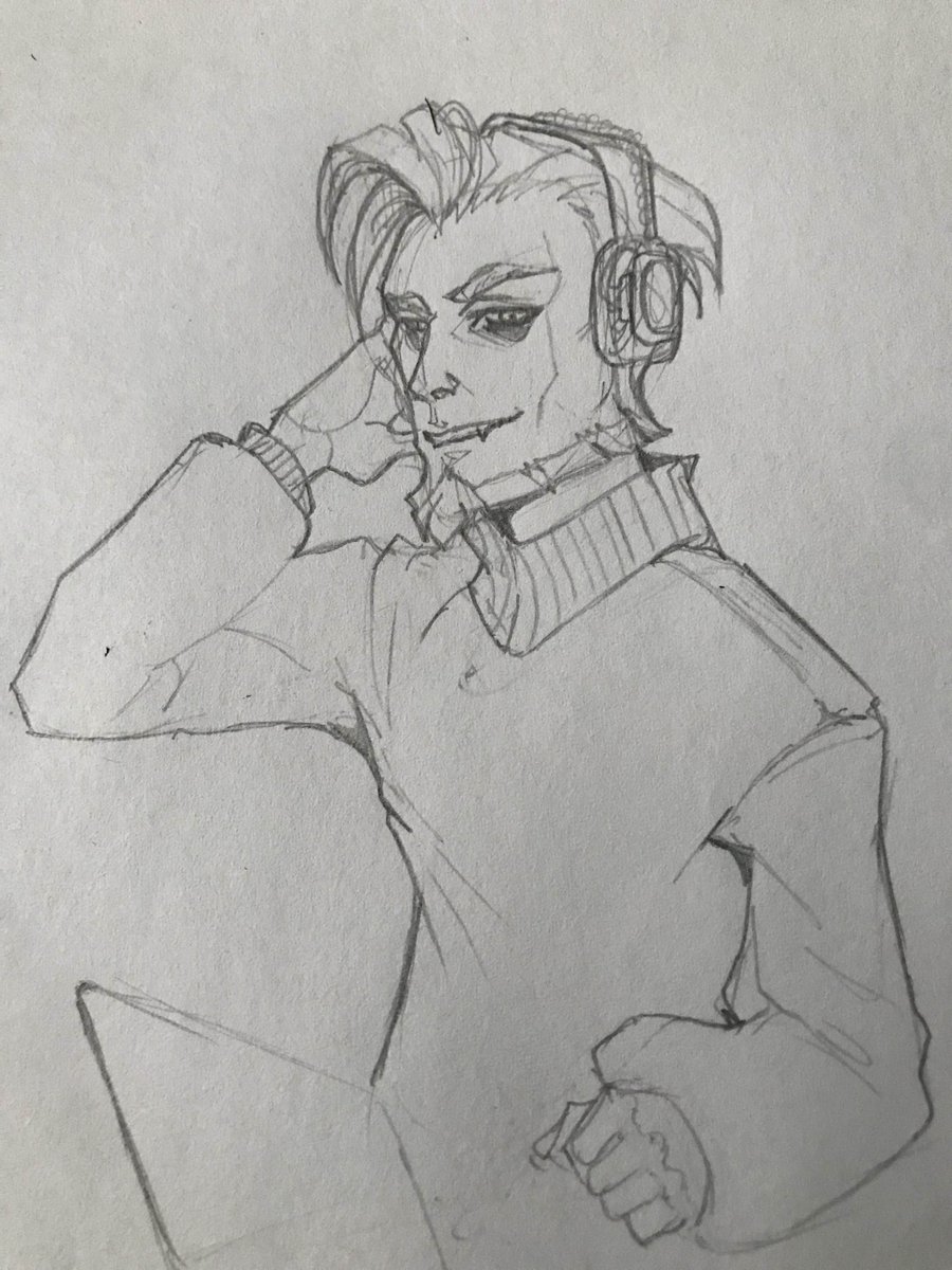 TrashbagTots's tweet photo. More Cassius.  He's secretly DJ Cashmere Sweater. https://t.co/kkRRA8wJ4H