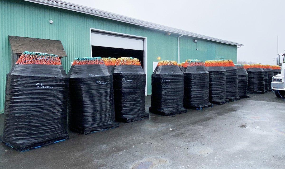 Lots of crab pots now in stock. 5-1/2" and 5-3/8" available. Get your now while quantities are good.