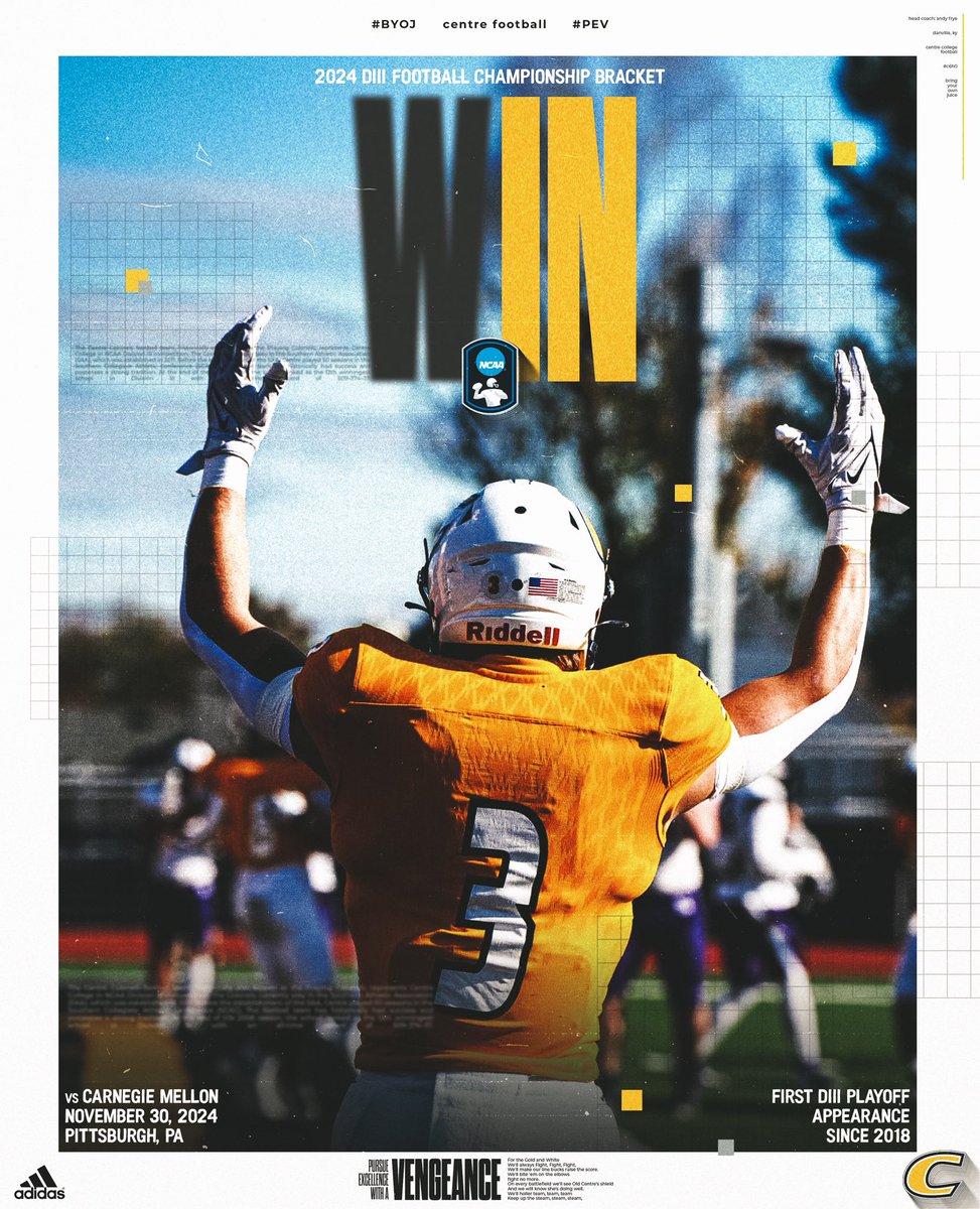 We’re in ‼️

Celebrate the Colonel’s playoff bid and conference championship by gearing up on our postseason team store:

centrefbconferencechamps.itemorder.com