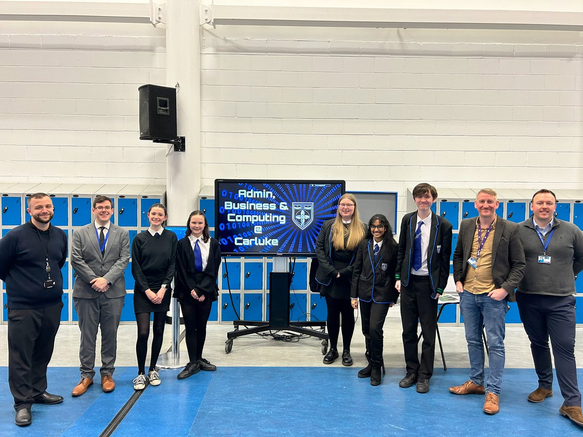 CHS_BizComp's tweet image. Come and have a chat to one of our Digital Leaders at Carluke High School’s S2 information evening.
#ChooseComputingScience
#ClosingTheGenderGap