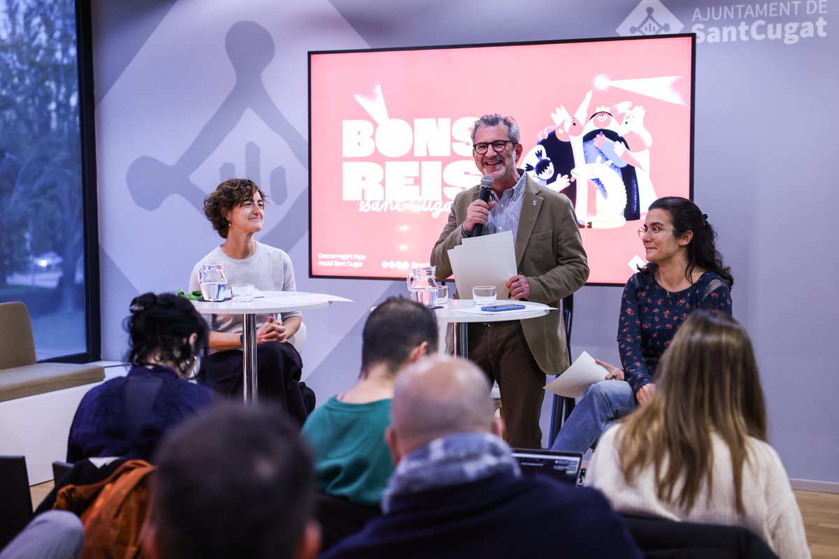 🎄Bon Nadal Sant Cugat programa més de 300 activitats de l’1 de desembre al 5 de gener.

⭐️Propostes per a tots els públics, amb especial èmfasi en la programació familiar amb Nadal de prop als Centres Culturals: circ, concerts, fires, Pedra i Sang...

📲premsa.santcugat.cat/ajuntament/bon…