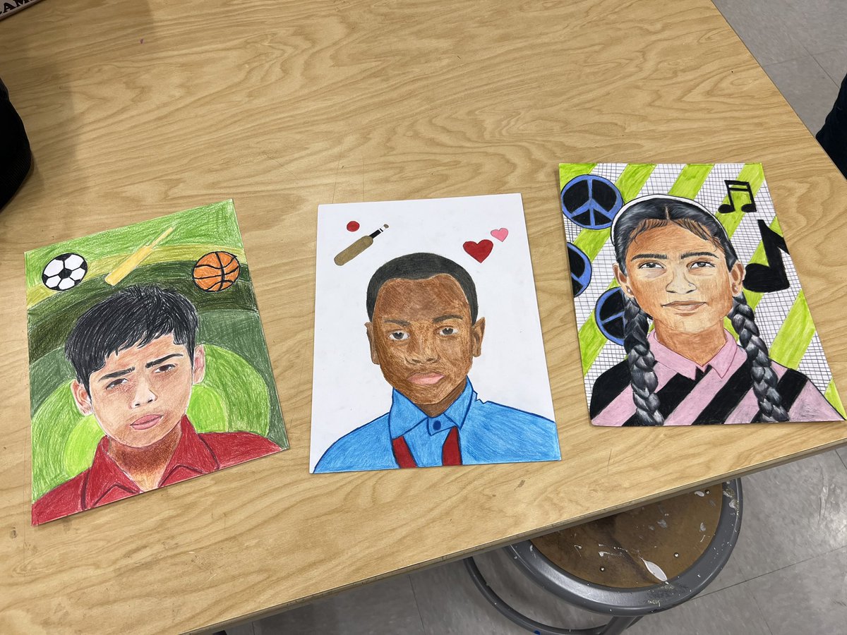 Kathryn Hutchinson (@k_j_hutchinson) on Twitter photo These portraits will be sent across the globe. What our artists do to build community and make a connection. #Griffins <a href="/NWakeCCAcademy/">North Wake College & Career Academy</a> These portraits will be sent across the globe. What our artists do to build community and make a connection. #Griffins <a href="/NWakeCCAcademy/">North Wake College & Career Academy</a>