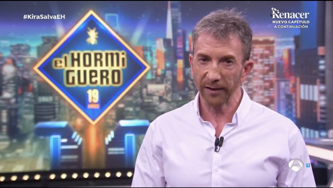 No me falléis, con quién os quedáis.

#LaRevuelta #ElHormiguero 

🔁 David Broncano

♥️ Pablo Motos