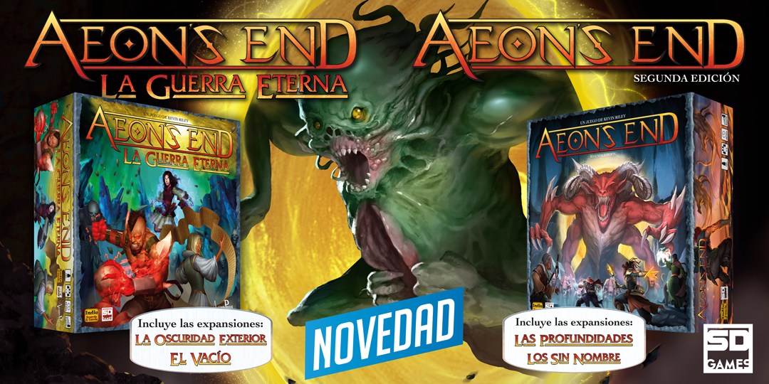 JupiterJuegos's tweet photo. Magos, reuníos de nuevo 🧙‍♂️

Este 19 de diciembre @PlaySDGames nos trae la nueva expansión de #AeonsEnd #LaGuerraEterna 🔥

Y para aquellos que aún no dispongáis del juego base, viene de la mano de la segunda edición 😎

#SDGames #AeonsEnd #laguerraeterna #próximos #júpiterjuegos https://t.co/iwSvgjRZNH