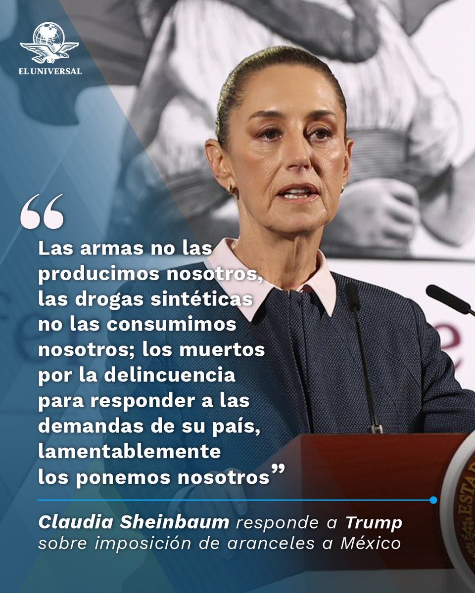 En política, hay espacio para la diferencia y también momentos para la unidad nacional.

Frente a las bravuconerias de Donald Trump, debe imperar lo segundo.

Más, cuando se ponen sobre la mesa temas tan importantes como el tráfico de armas.

La carta de la presidenta debería