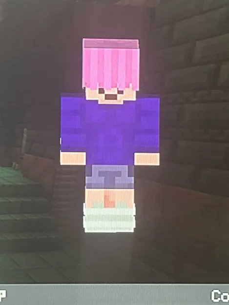 PrismaCan's tweet photo. #BoyfriendsFanart The in-game character/skin creator kinda sucked balls for this, but after an hour of work this is probably the closest I can get without buying several dollars worth of minecoins for better/more cosmetics https://t.co/d87aKDbmh3